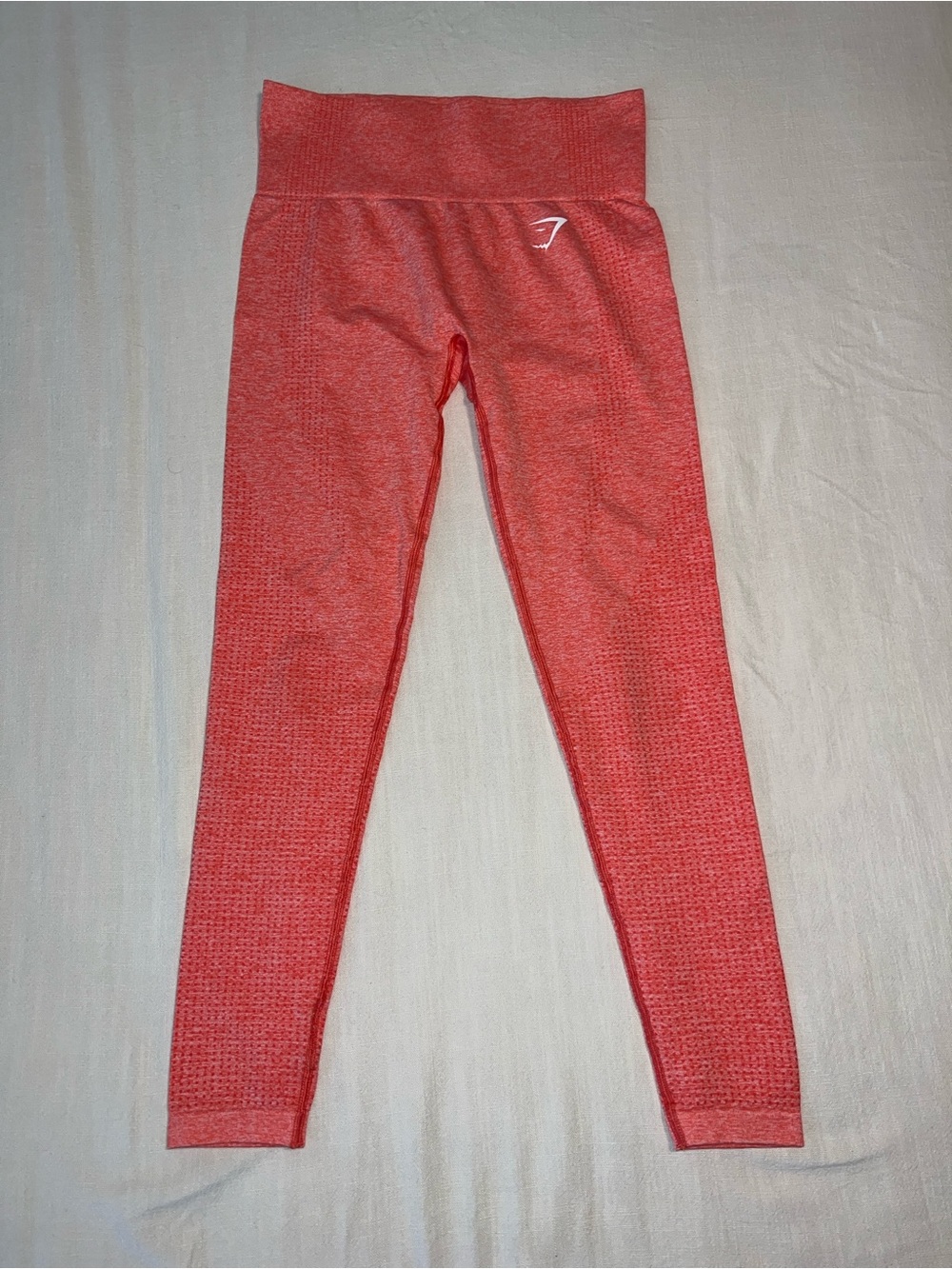 Gymshark Seamless High-Waisted Leggings - Coral Pink